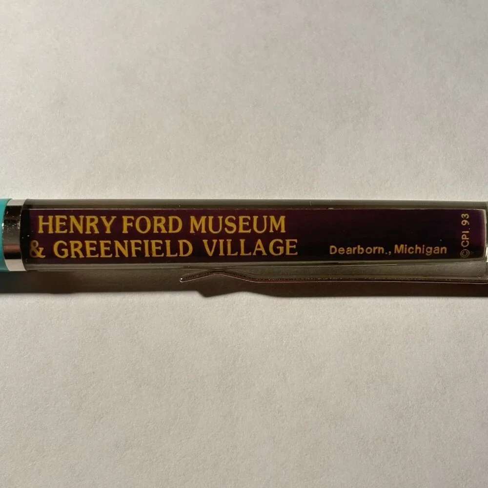 Henry Ford Museum Greenfield Village Floaty Pen Antique Model T Car Moves Vtg